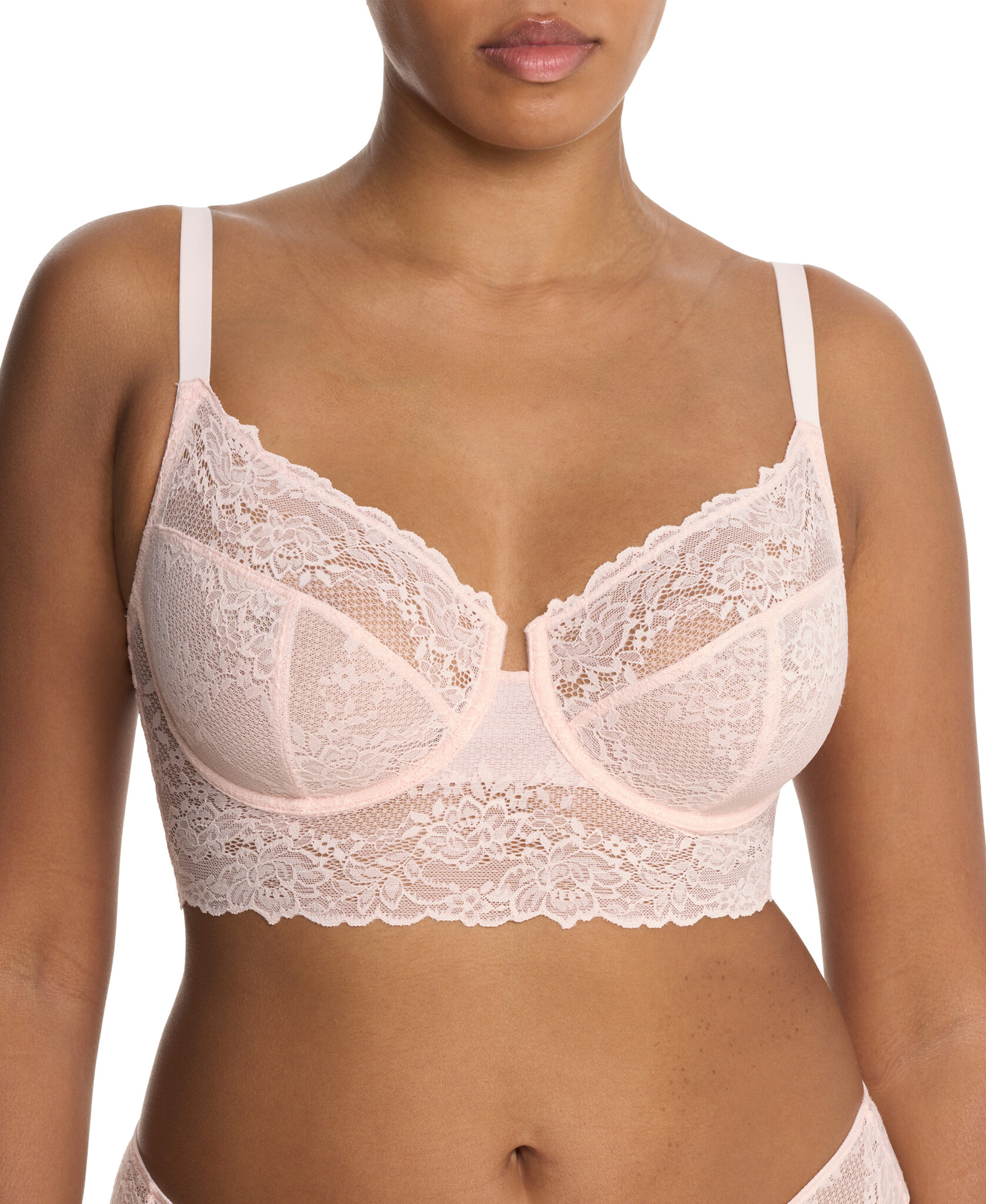 Natori Heavenly Full Coverage Longline Underwire Bra
