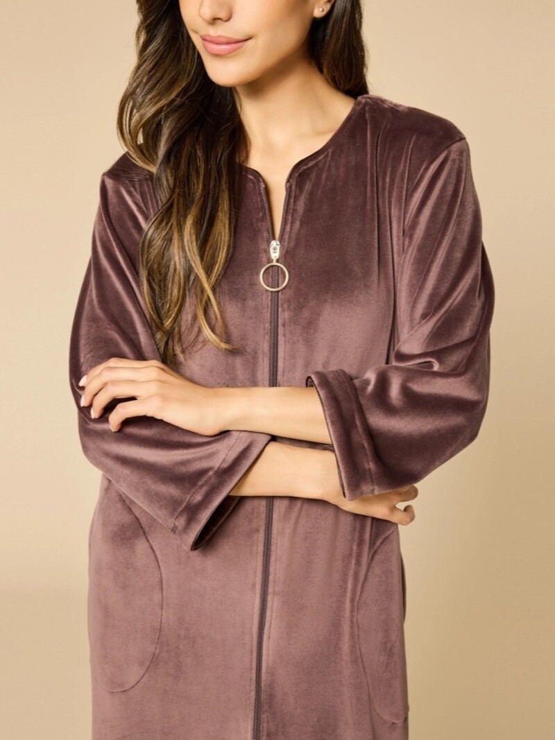 【Atelier silky】 Mimi Oyster Ivory Robe in Silk Satin | Olivia von Halle