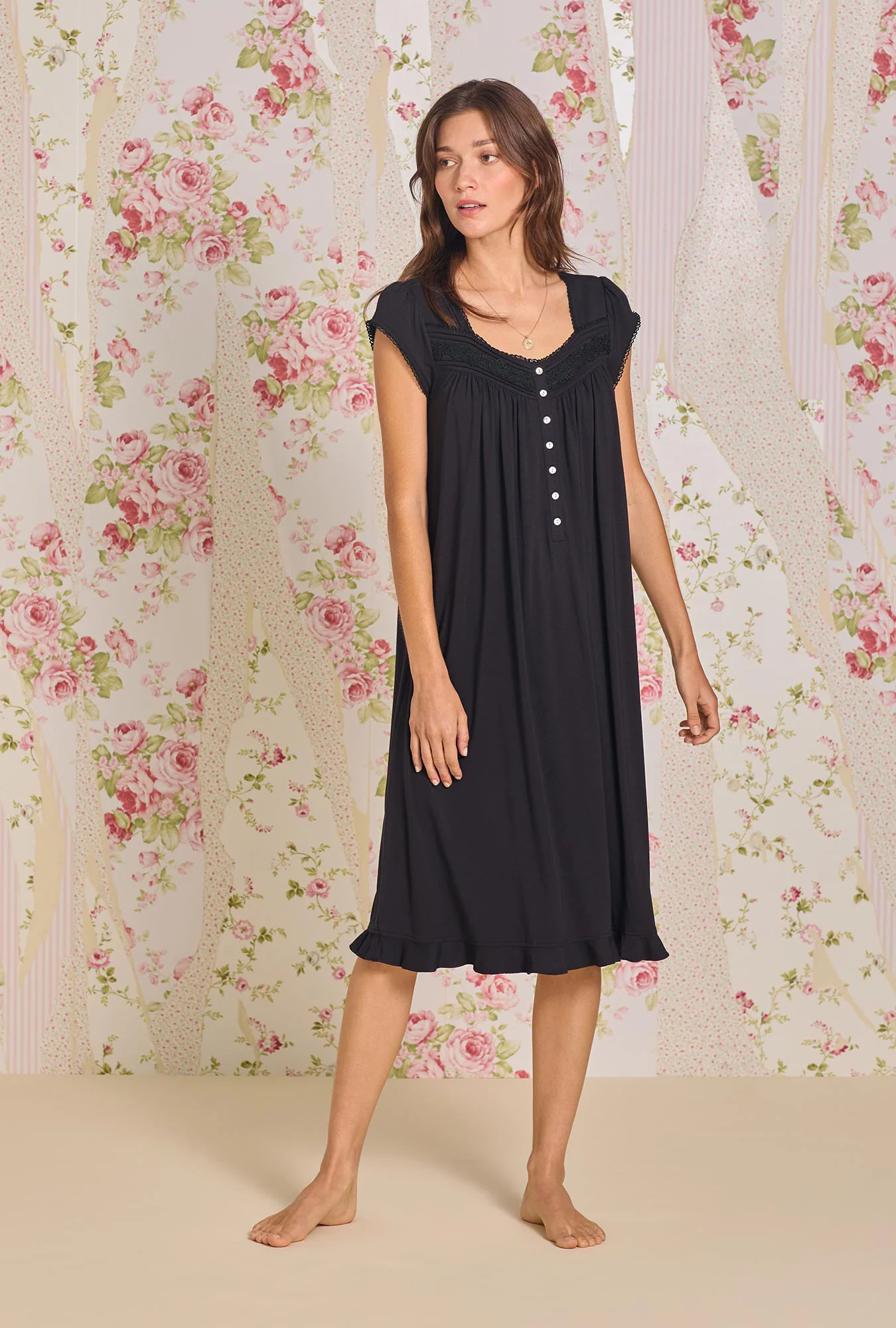 Eileen West Iconic Tencel™ Modal Waltz Nightgown
