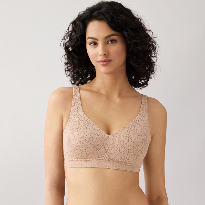 Wacoal 852345 Inside Job Wireless Side Support Bra - Allure