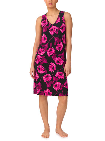 Dkny Peonies Sleeveless Chemise