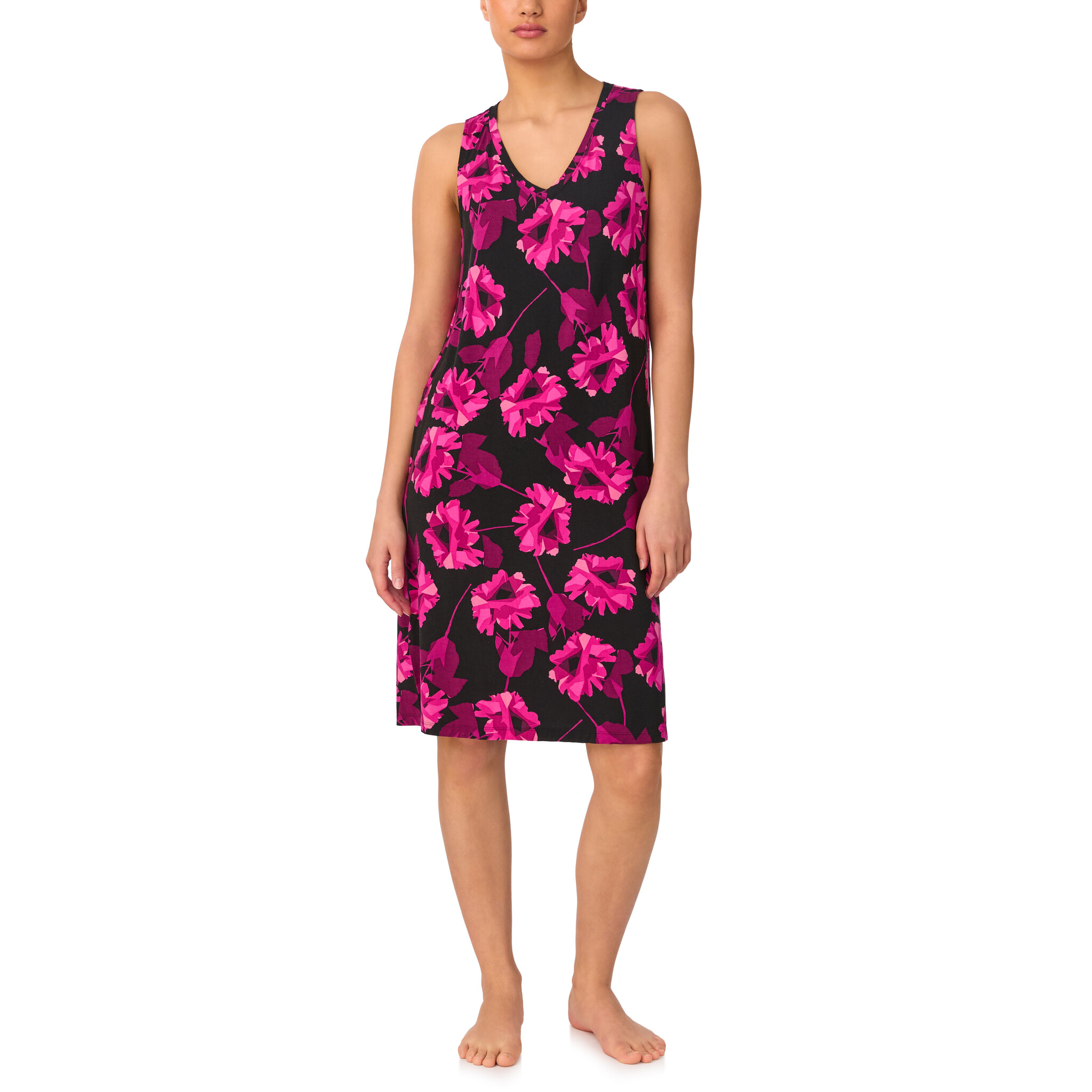 Dkny Peonies Sleeveless Chemise