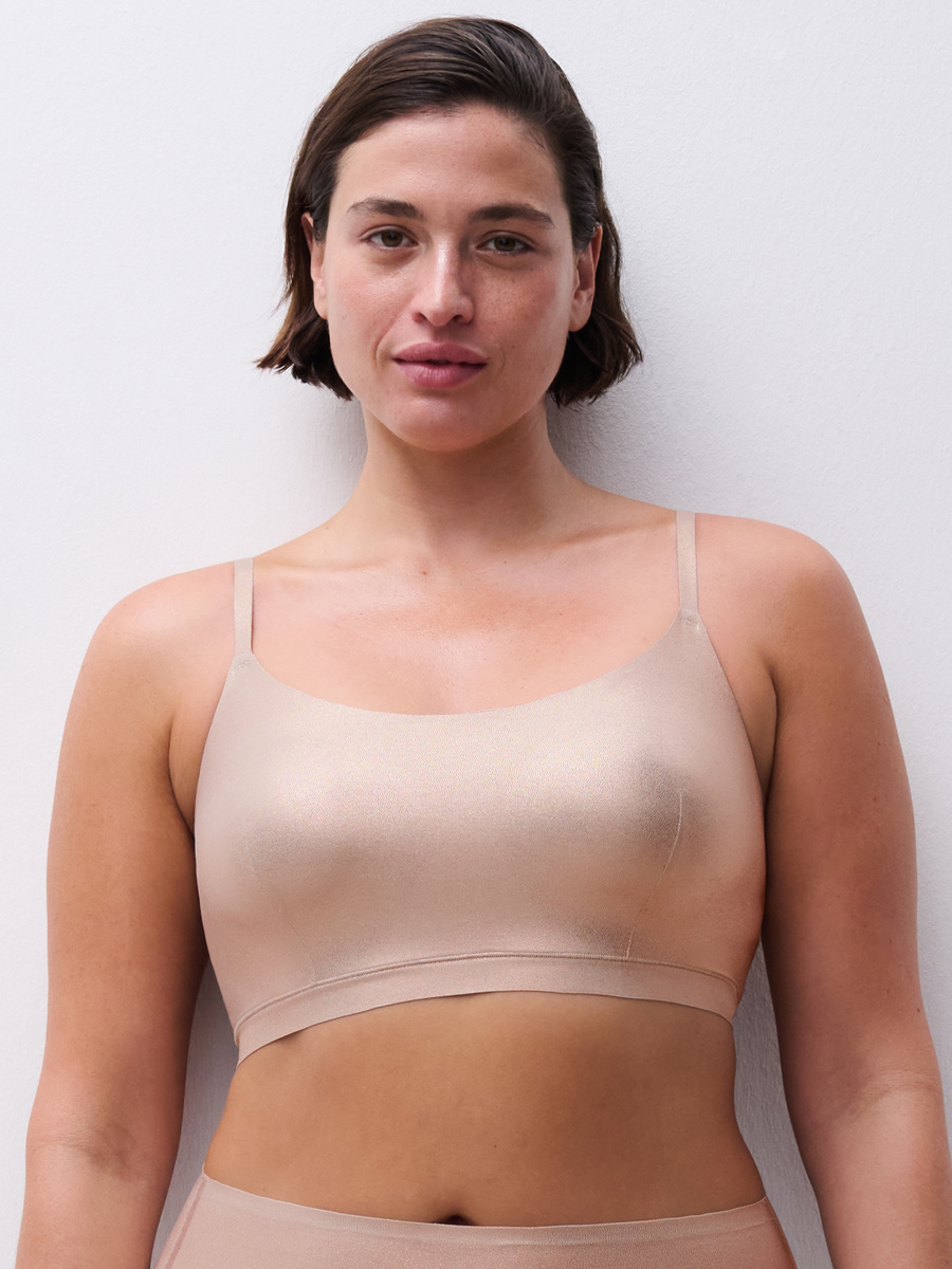 Chantelle SoftStretch Scoop Padded Shimmer Fashion Bralette