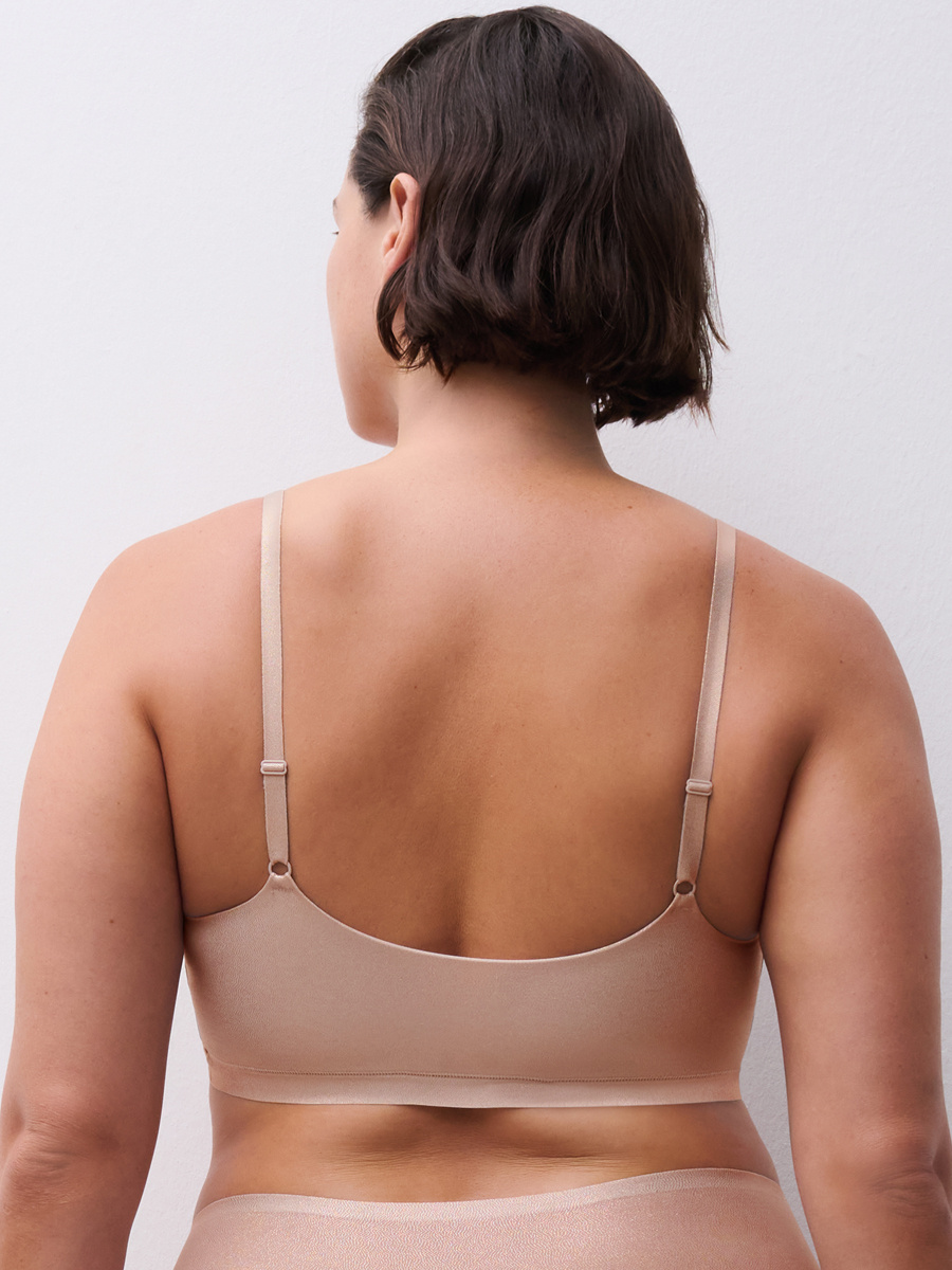 Chantelle SoftStretch Scoop Padded Shimmer Fashion Bralette