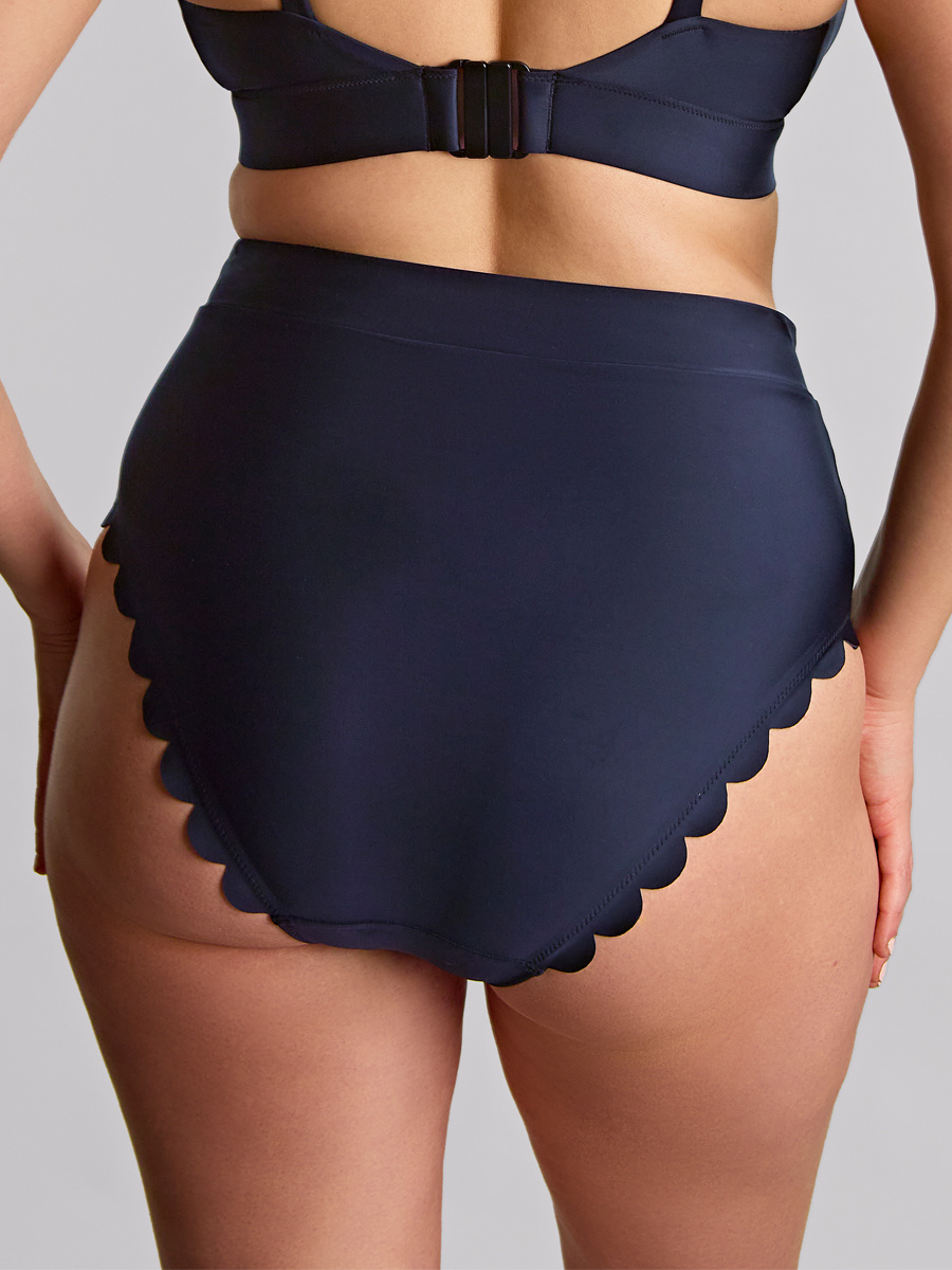 Panache Swim Signature Scallop High Waist Swim Brief