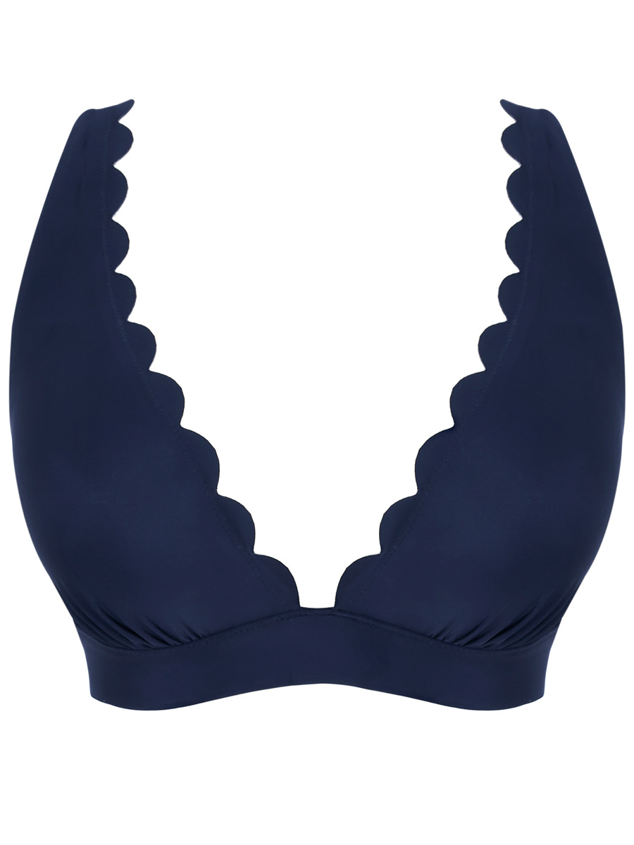 Panache Swim Kara Signature Scallop Wireless Bikini Top