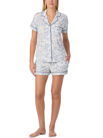 Kate Spade Short Sleeve Shorty Pajama Set