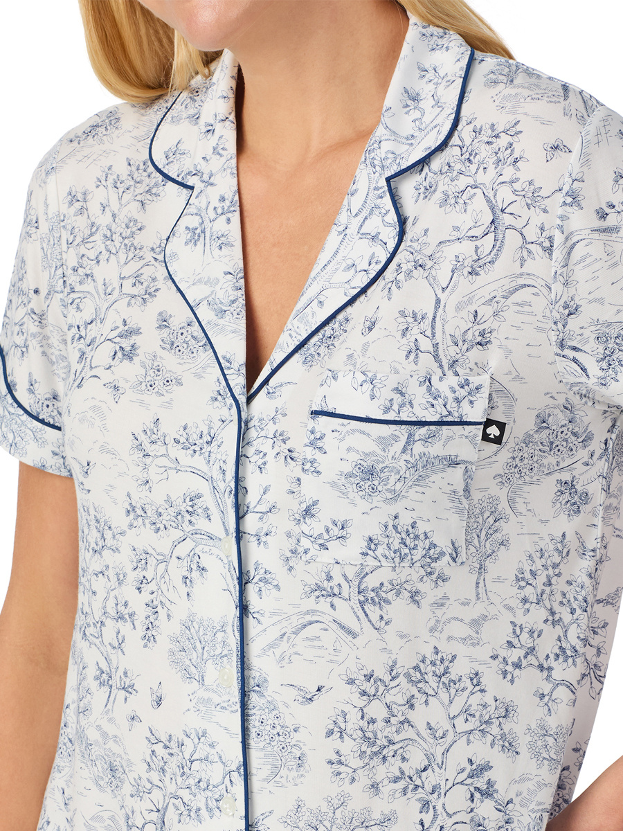 Kate Spade Short Sleeve Shorty Pajama Set