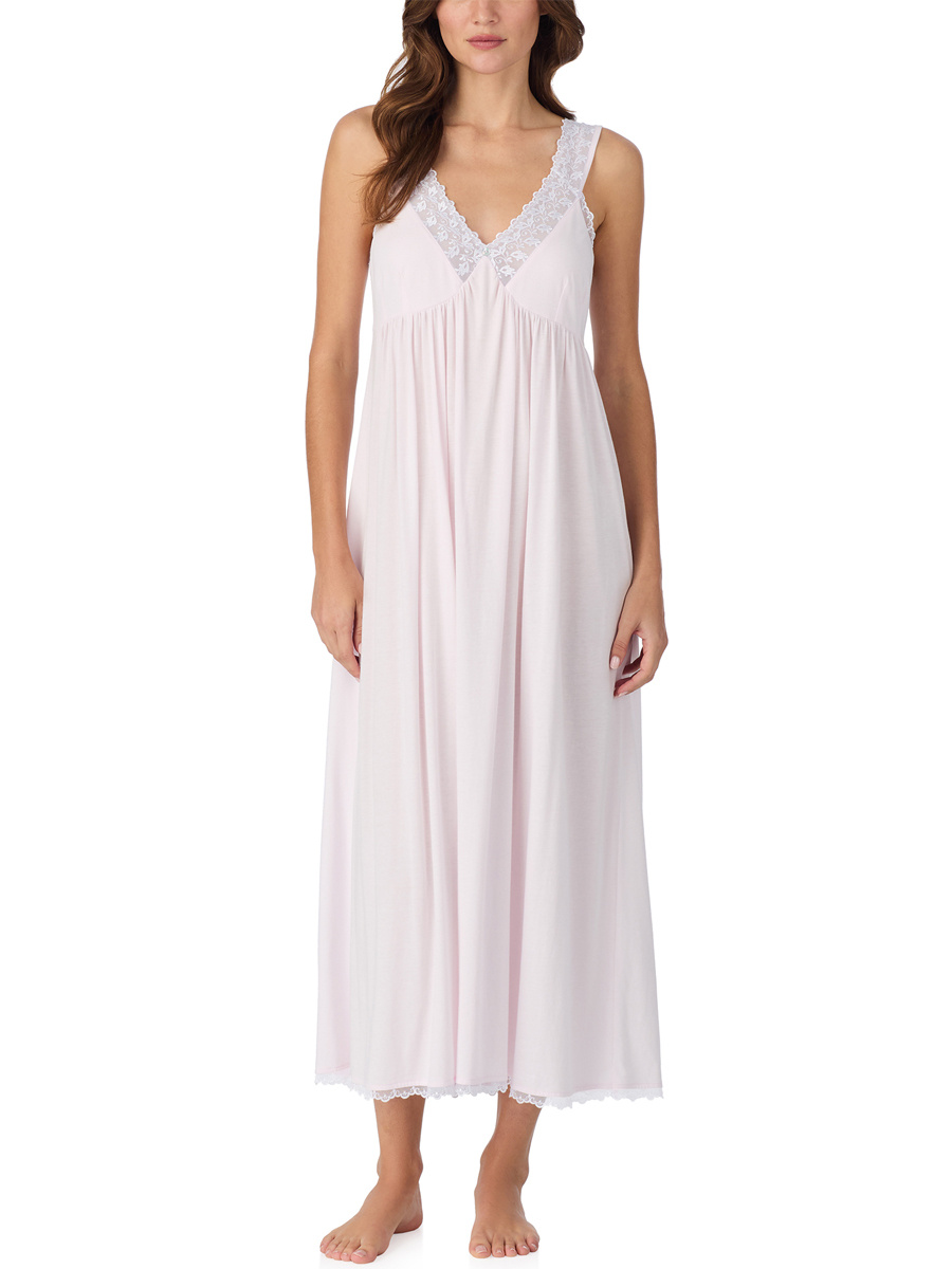 Eileen West Lace V-Neck Modern Gown