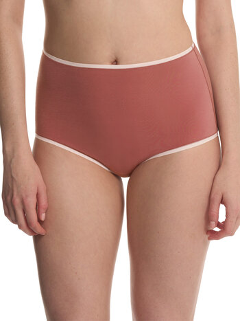 Natori Bliss Bare Cotton High Waist Fashion Brief