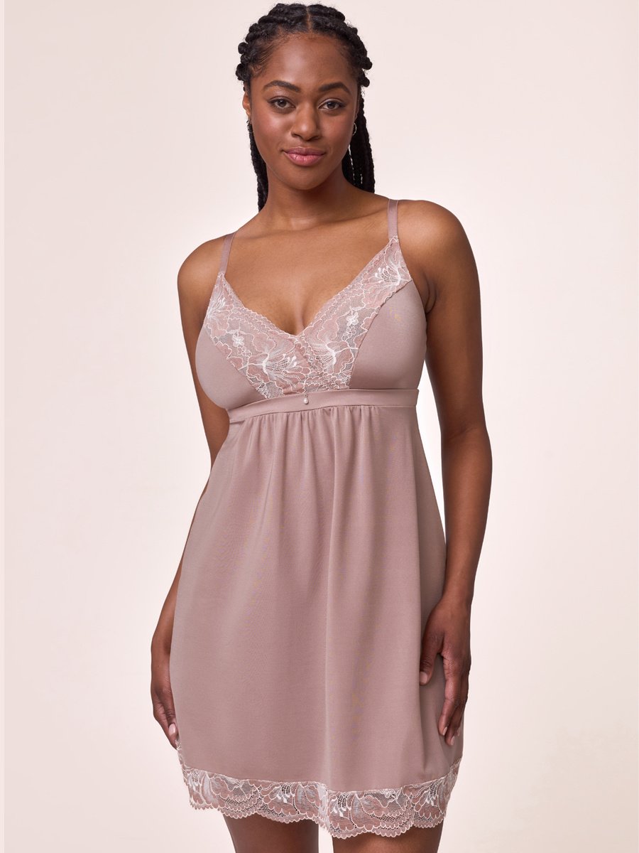 Montelle Intimates Full Bust Support Fashion Chemise
