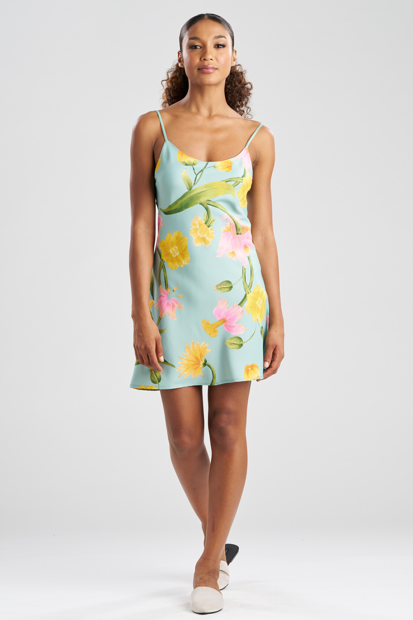 Natori Sleepwear Solene Matte Charmeuse Fashion Chemise