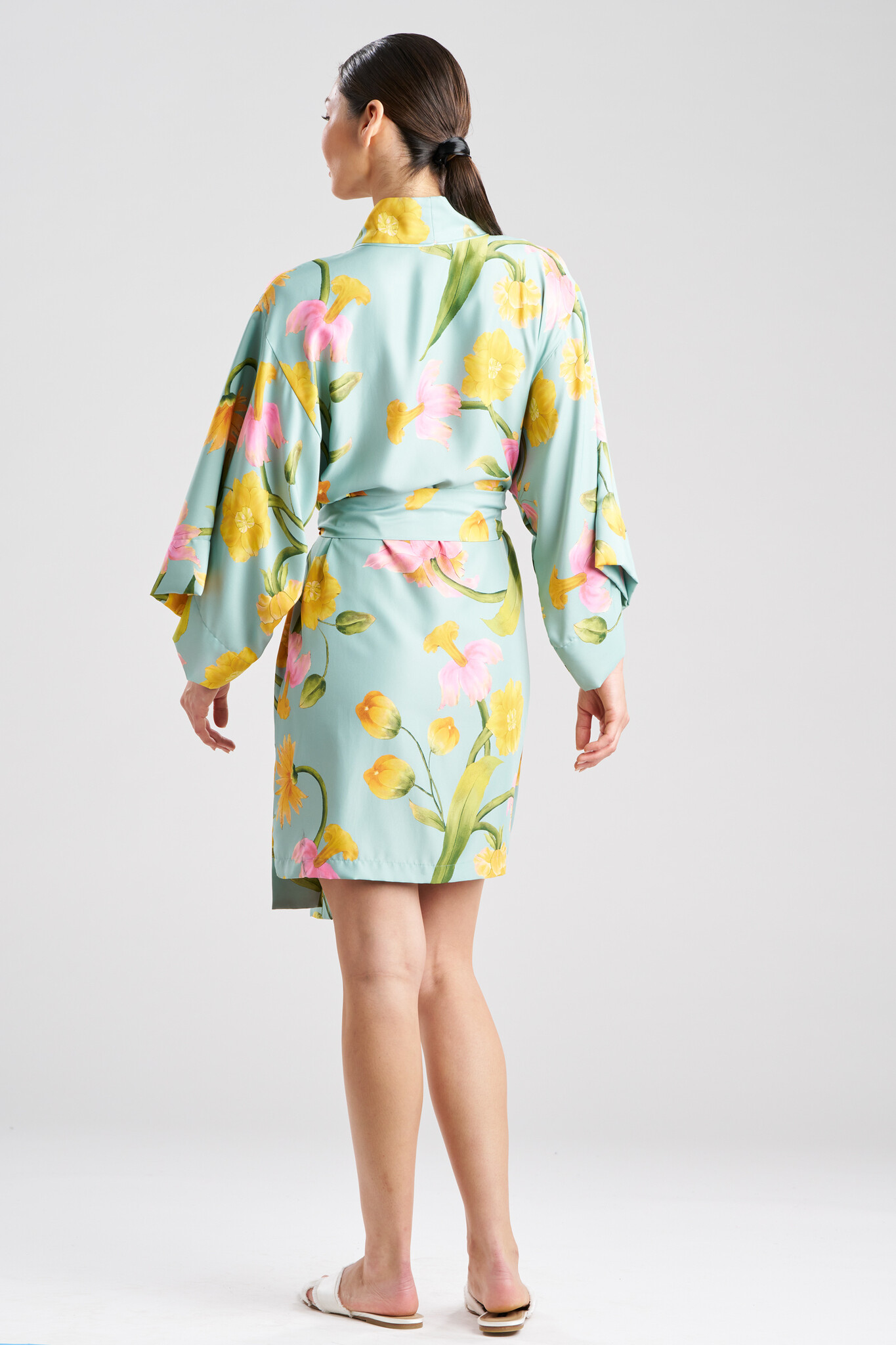 Natori Sleepwear Solene Matte Charmeuse Fashion Wrap