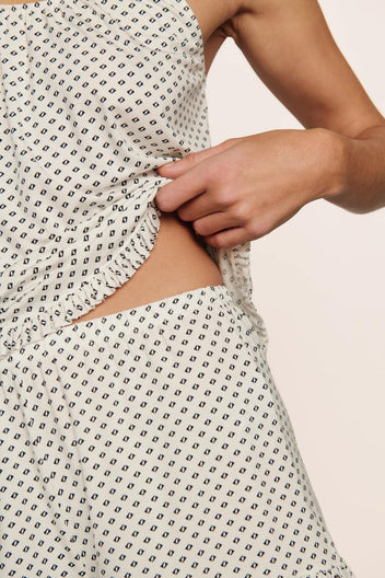 Eberjey Gisele TENCEL™ Printed Modal Ruffle Cami & Short Set