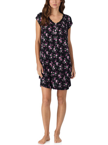 Eileen West Cap Sleeve Fashion Nightshirt