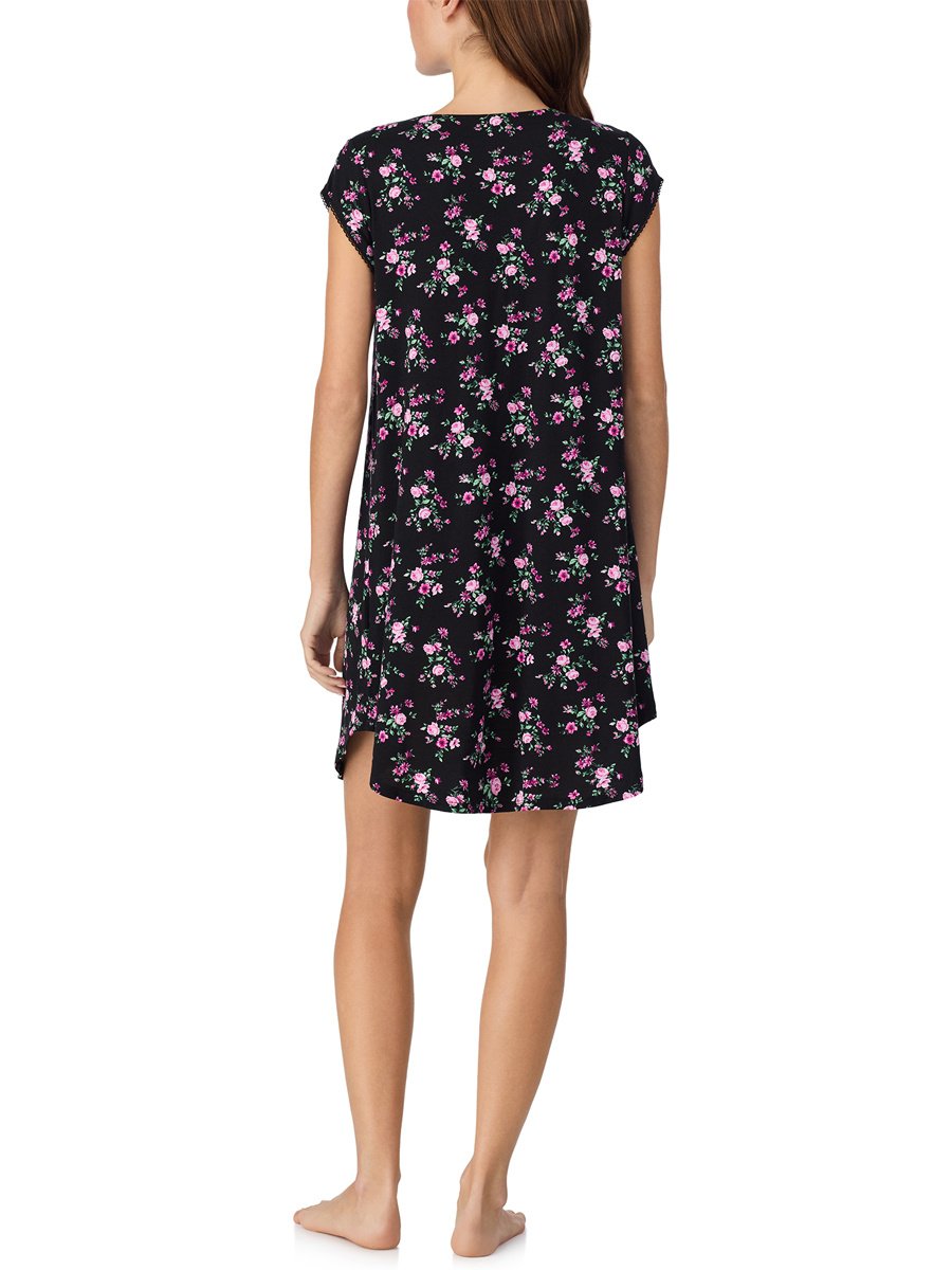 Eileen West Cap Sleeve Fashion Nightshirt