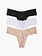 Cosabella Never Say Never 3 Pack Cutie Low Rise One Size Thong