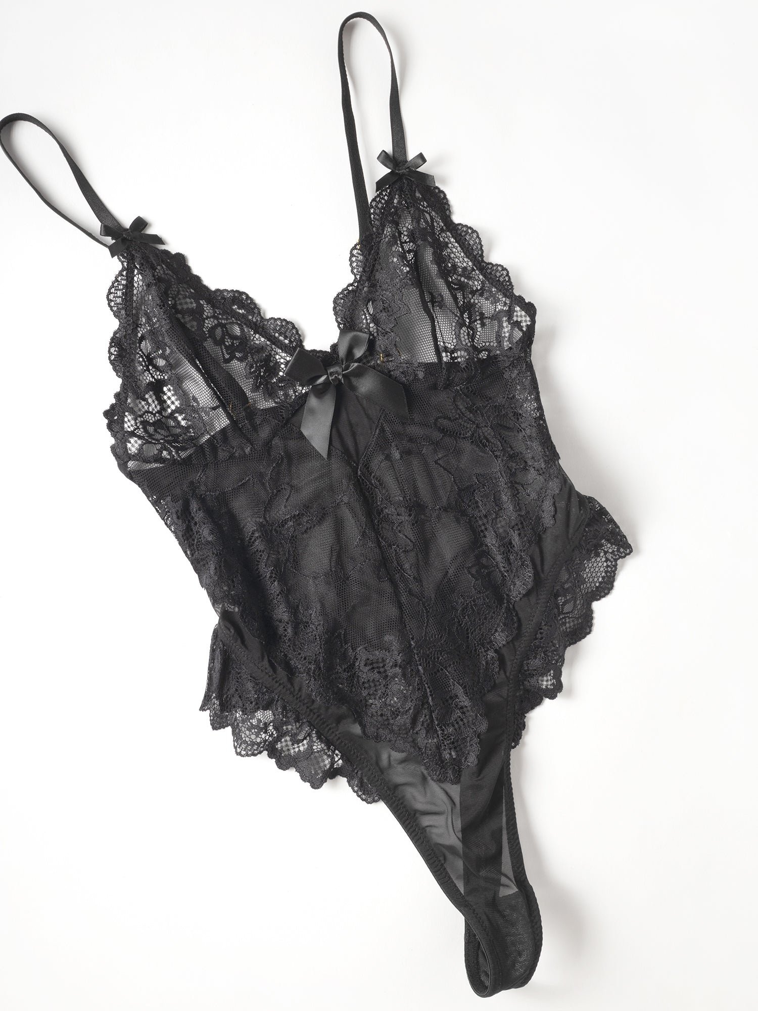 Oh La La Cheri Valentine Sheer Lacey Teddy