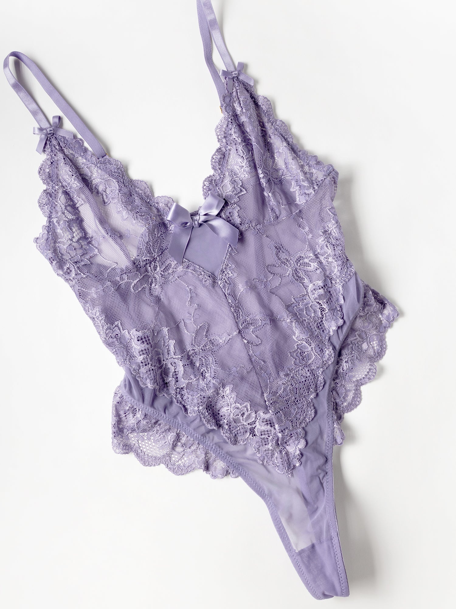 Oh La La Cheri Valentine Sheer Lacey Fashion Teddy