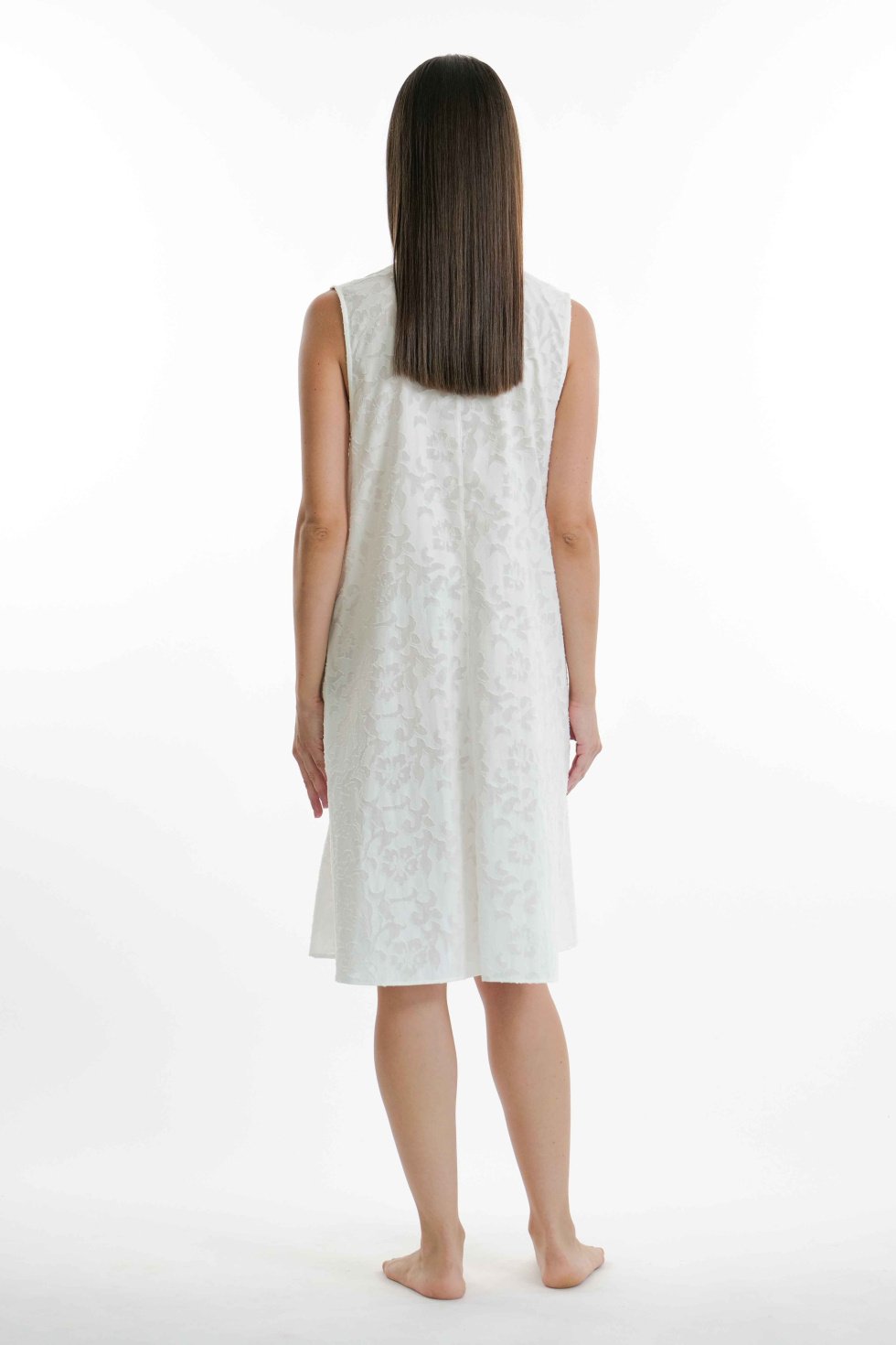 Verdiani Cotton Jacquard Dress Coverup