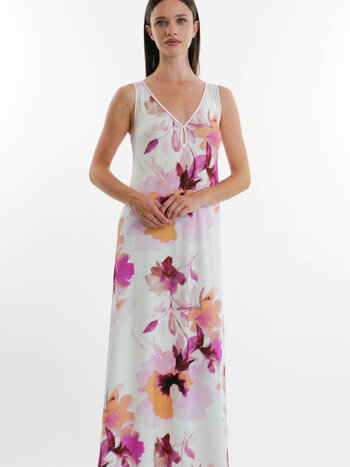Verdiani Floral Print Fashion Nightdress