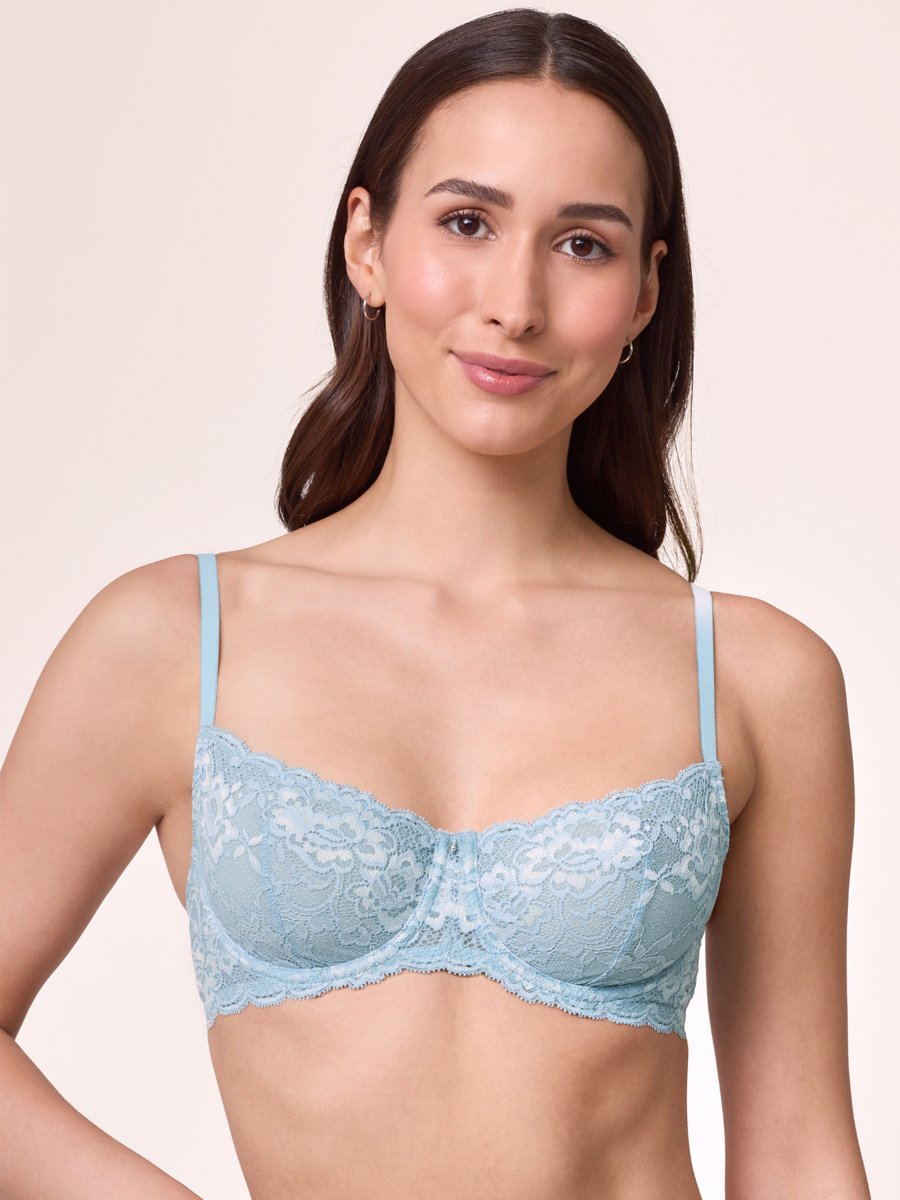 Montelle Intimates Flirt Demi Fashion Lace Underwire Bra