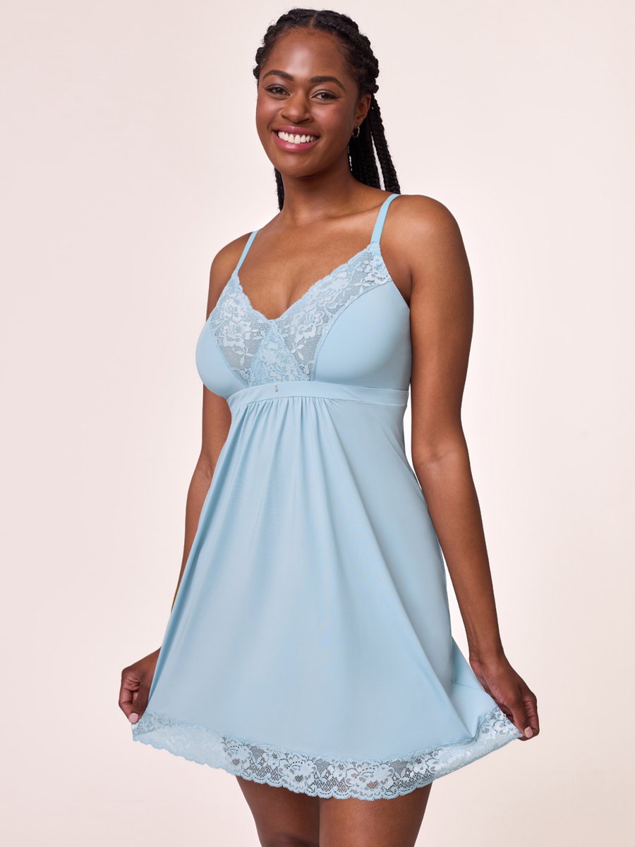 Montelle Intimates Full Bust Support Fashion Chemise