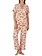Kate Spade Short Sleeve Cropped Printed Fashion Pajamas