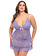 Oh La La Cheri Plus Size Valentine Lace and Bow Fashion Babydoll