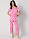 Bed Head Luxe Leopard Short Sleeve Classic Stretch Jersey Cropped PJ Set