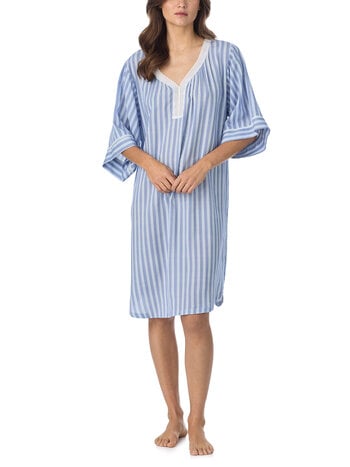 Eileen West Harbour Stripe Ecovero™ Rayon Fashion Caftan