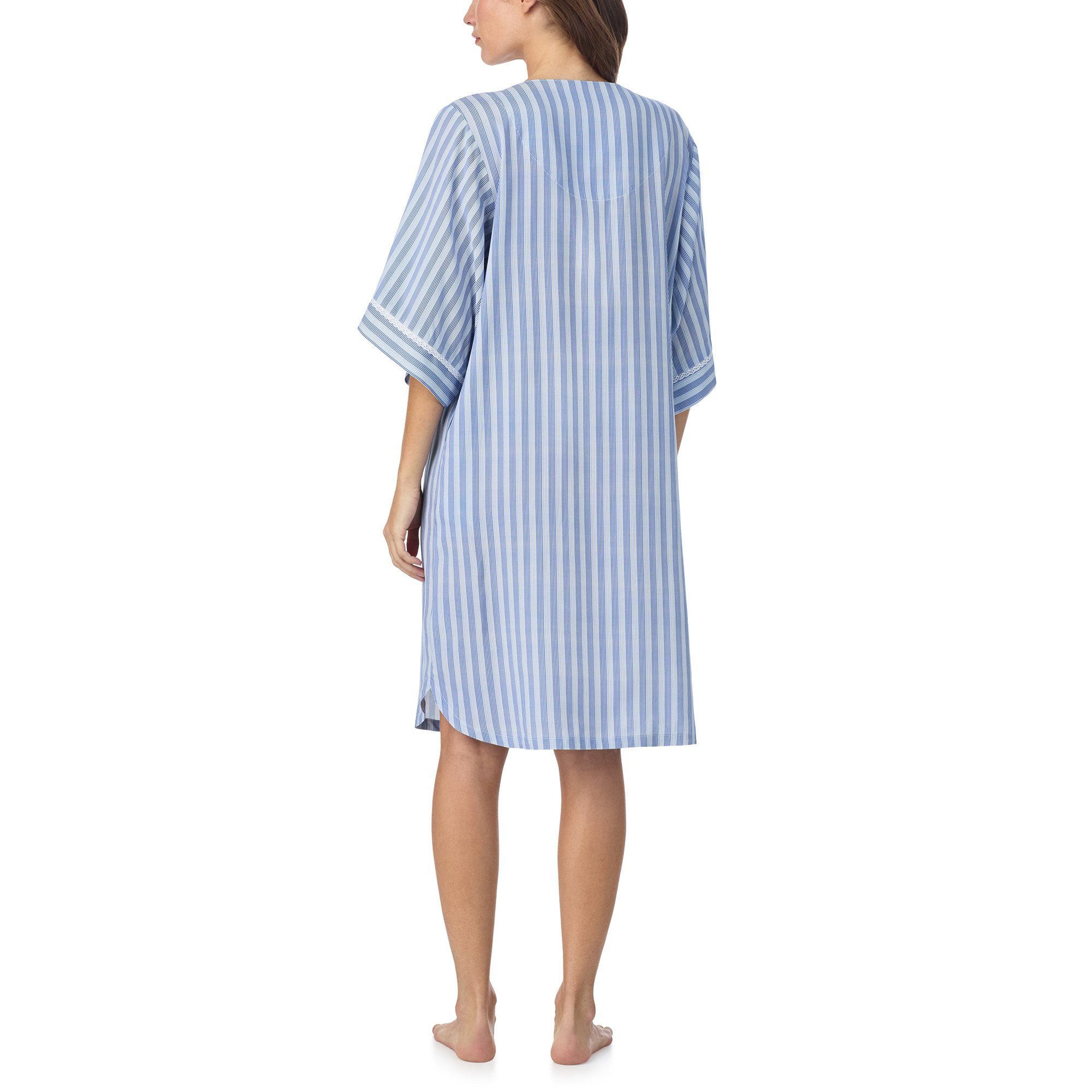 Eileen West Harbour Stripe Ecovero™ Rayon Fashion Caftan