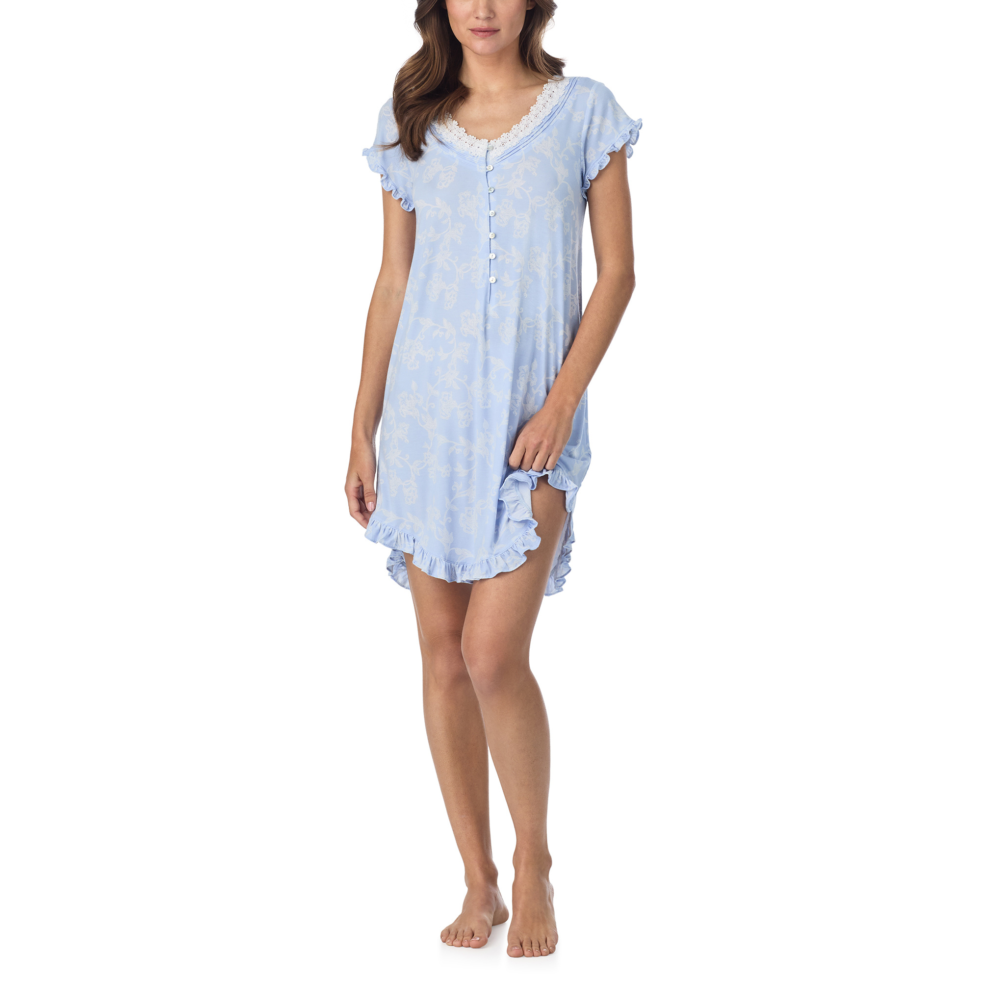 Eileen West Tencel™ Modal Cap Sleeve Waltz Nightgown