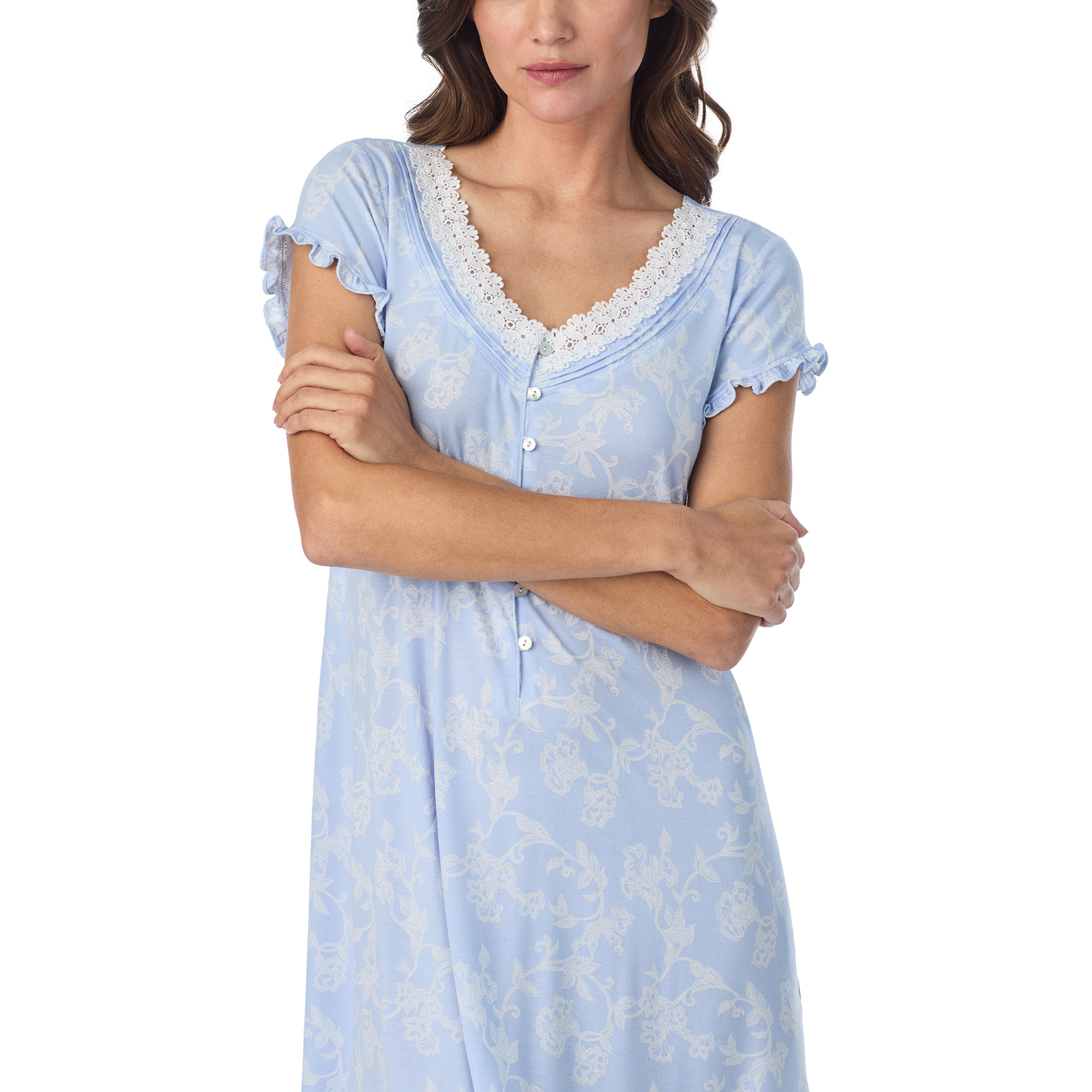 Eileen West Tencel™ Modal Cap Sleeve Waltz Nightgown