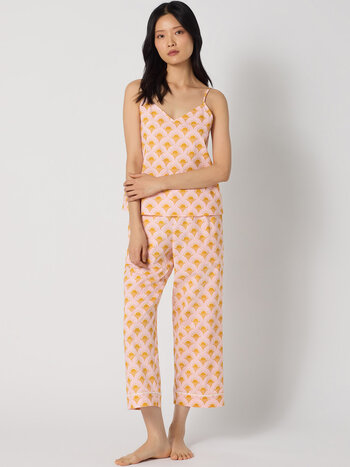 Bed Head Deco Sunset Cami Cropped Fashion PJ Set