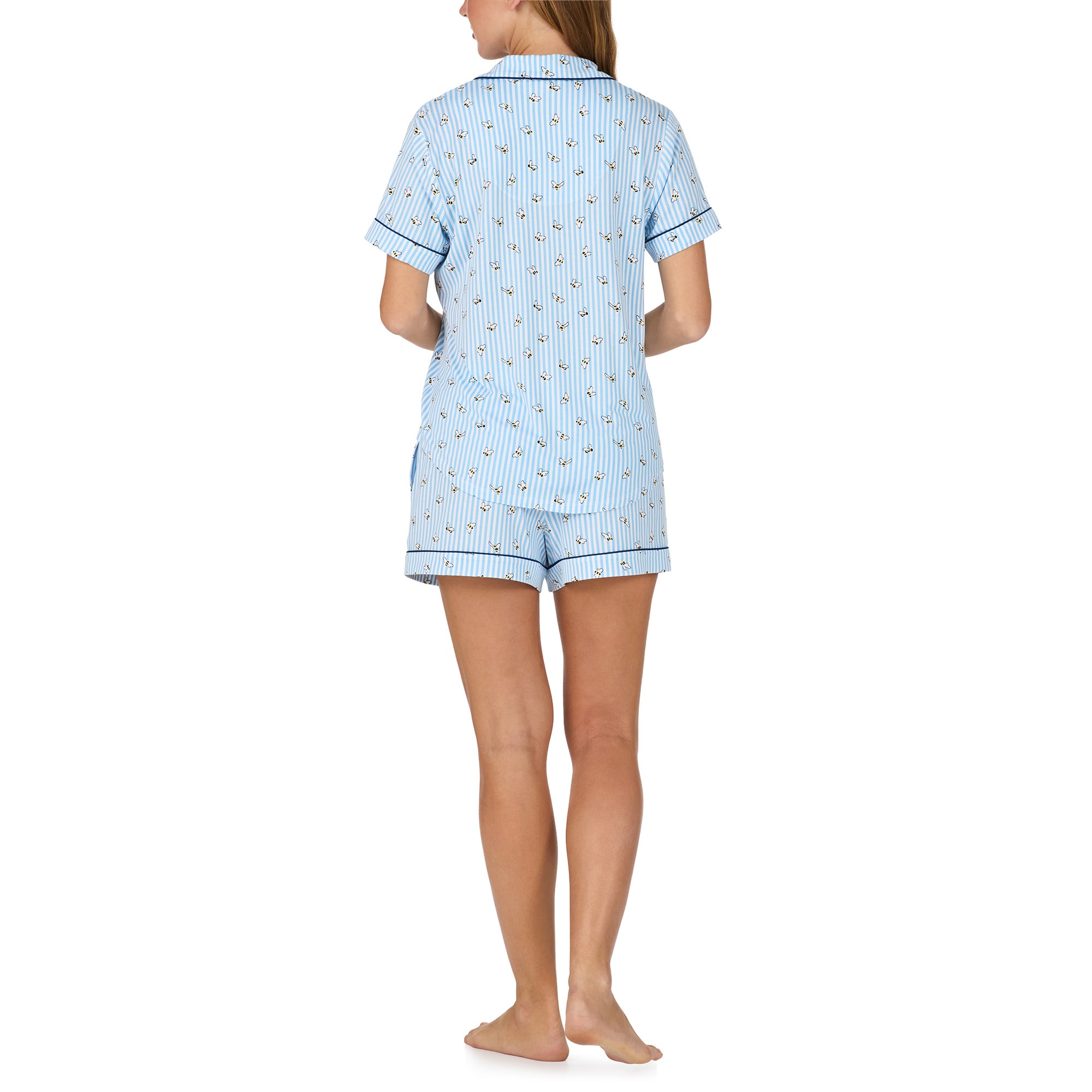 Kate Spade Short Sleeve Boxer Pajama Set