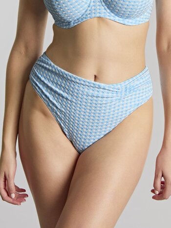 Panache Swim Gingham Fashion Midi Bikini Bottom