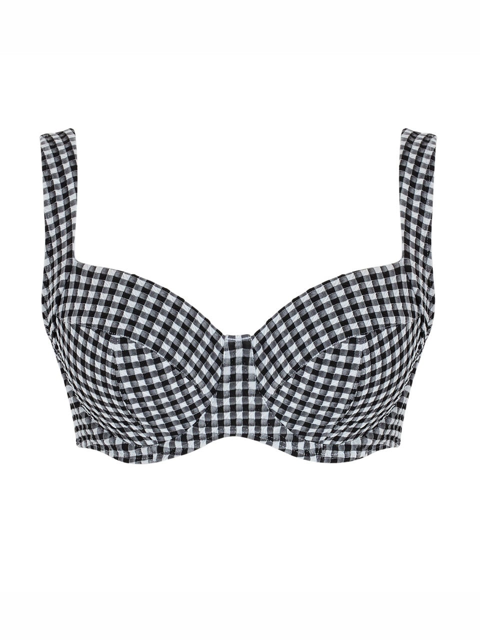 Panache Swim Gingham Olivia Full Cup Bikini Top