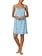 Ralph Lauren Classic Knit Double Strap Smocked Gown