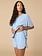 Softies Terry Relaxed V-Neck with Short Set