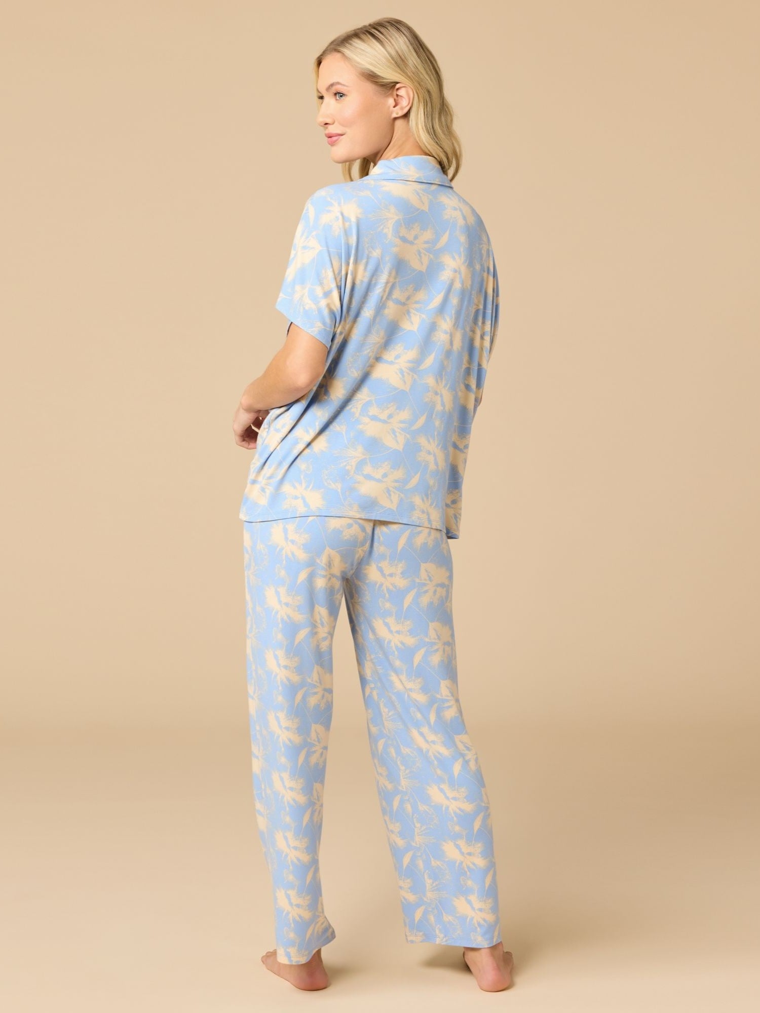 Softies Caftan Top Cropped Pant Set