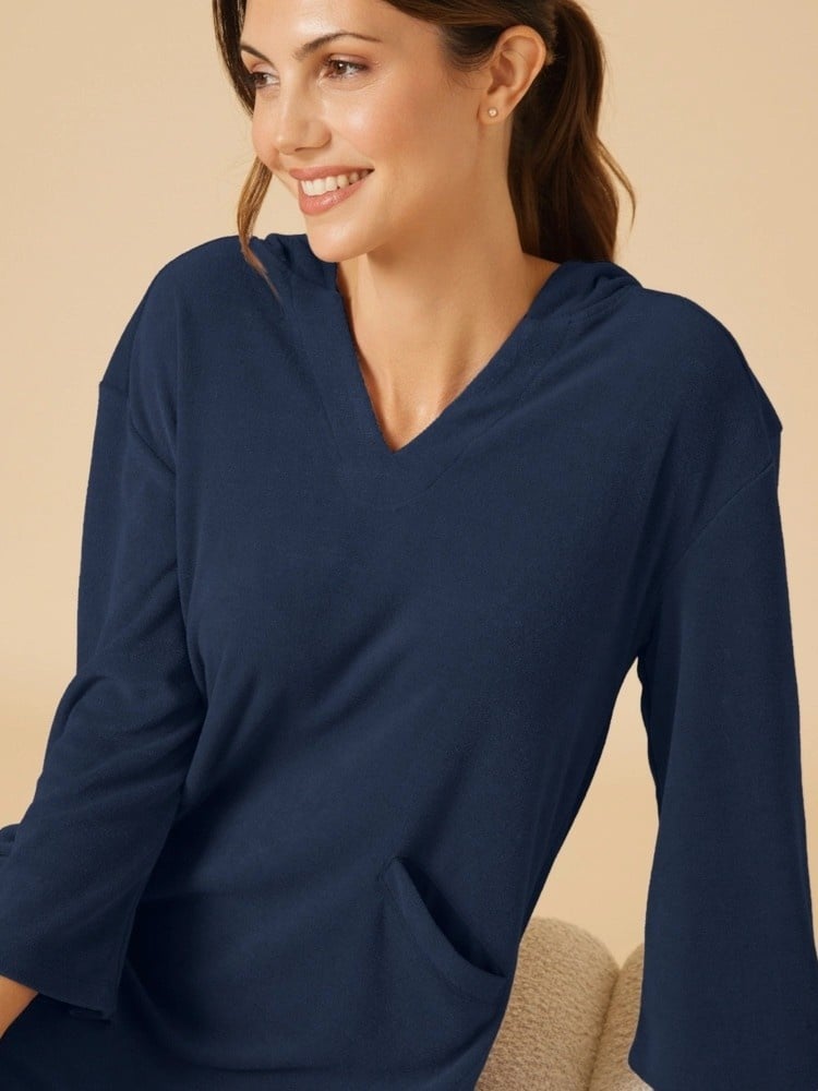 Softies Terry Hooded Lounger