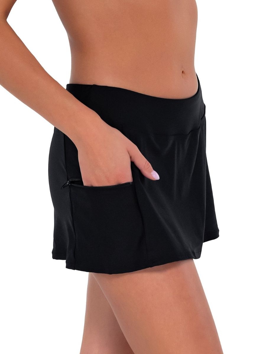 Sunsets Sporty Swim Skirt