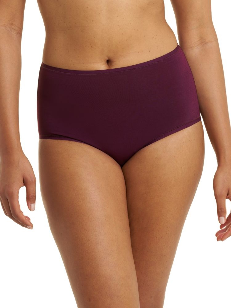 Natori Bliss Bare Cotton High Waist Fashion Brief