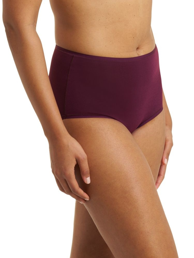 Natori Bliss Bare Cotton High Waist Fashion Brief