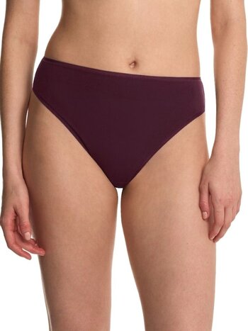 Natori Bliss Bare Cotton High Cut Fashion Brief