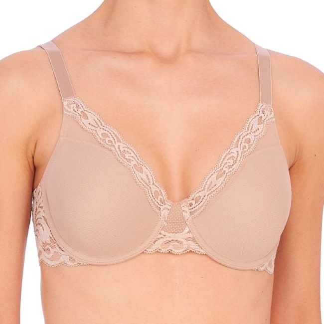 Natori Feathers Full Figure Contour Underwire Bra