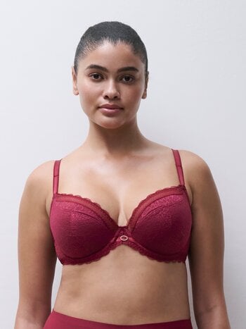 Chantelle Belle Unlined Plunge Fashion Underwire Bra