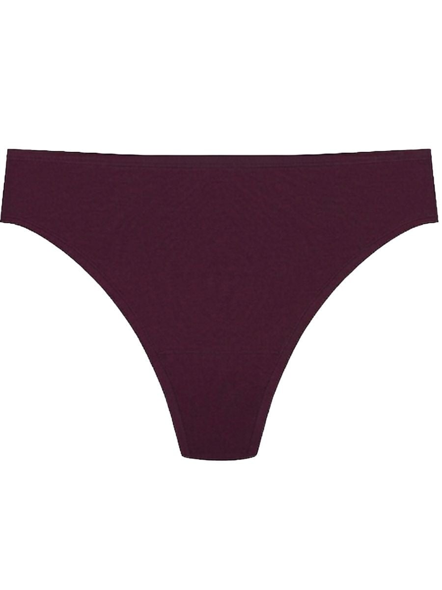 Natori Bliss Bare Cotton Fashion Thong