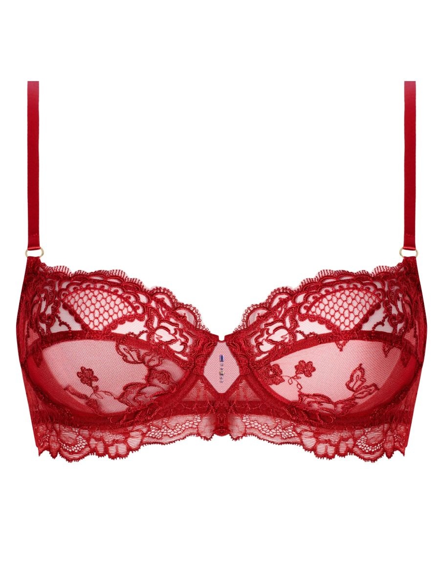 Sublime En Dentelle Demi Underwire Fashion Bra